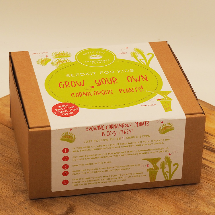 Mixed Carnivorous Plant Seedkit for Children
